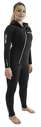 SEAC SUB - COMBINAISON CAGOULE ATTENANTE CLUB 5MM FEMME