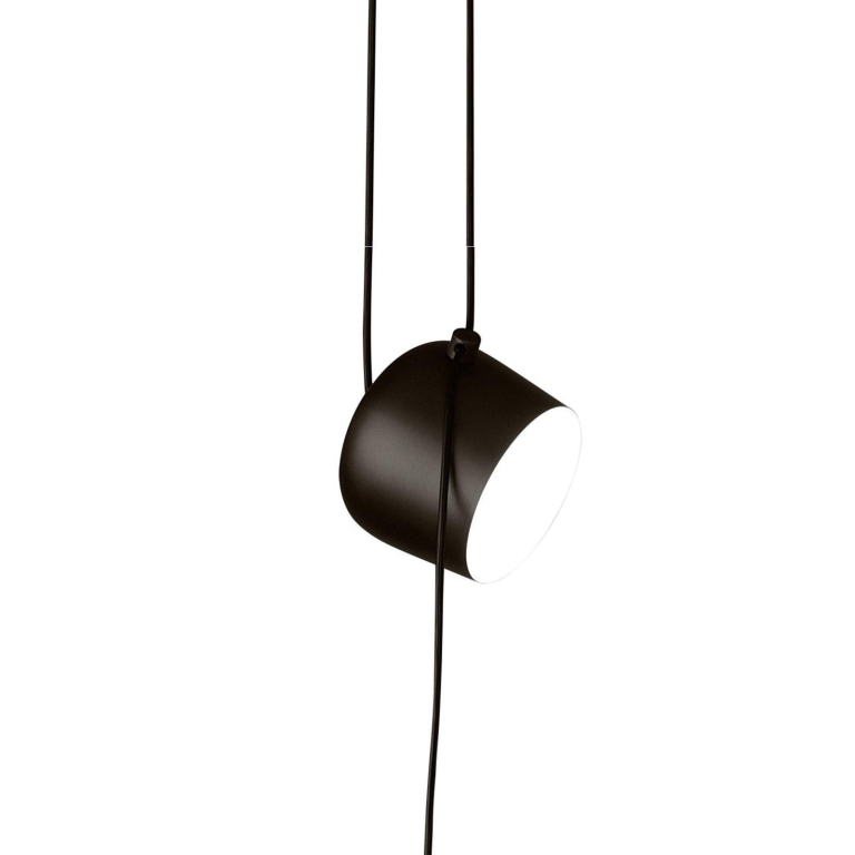 Flos Aim Small hanglamp LED Ø17 zwart