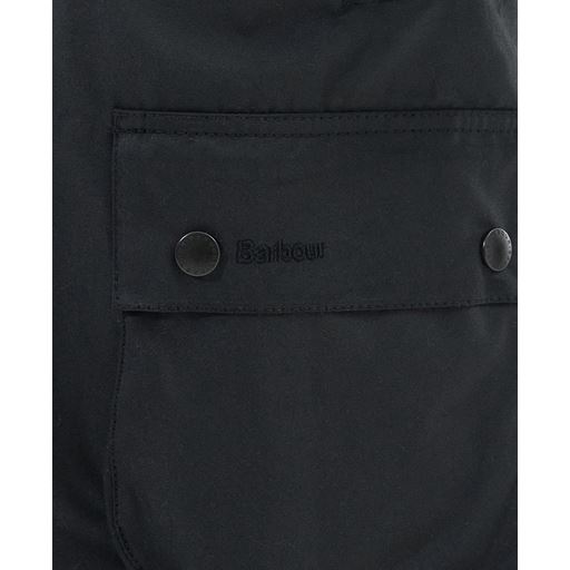 Barbour Ashby Wax Jakke, Black/Classic, L