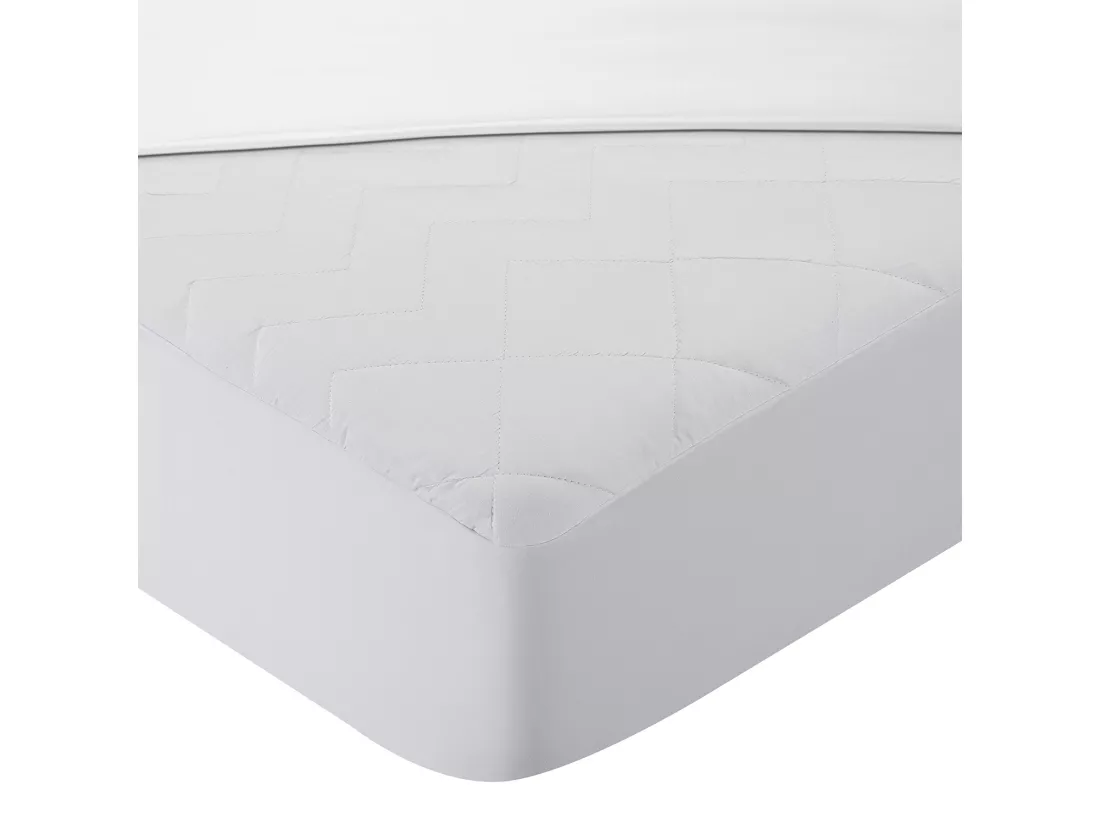 Protège-matelas matelassé respirant et antiallergique