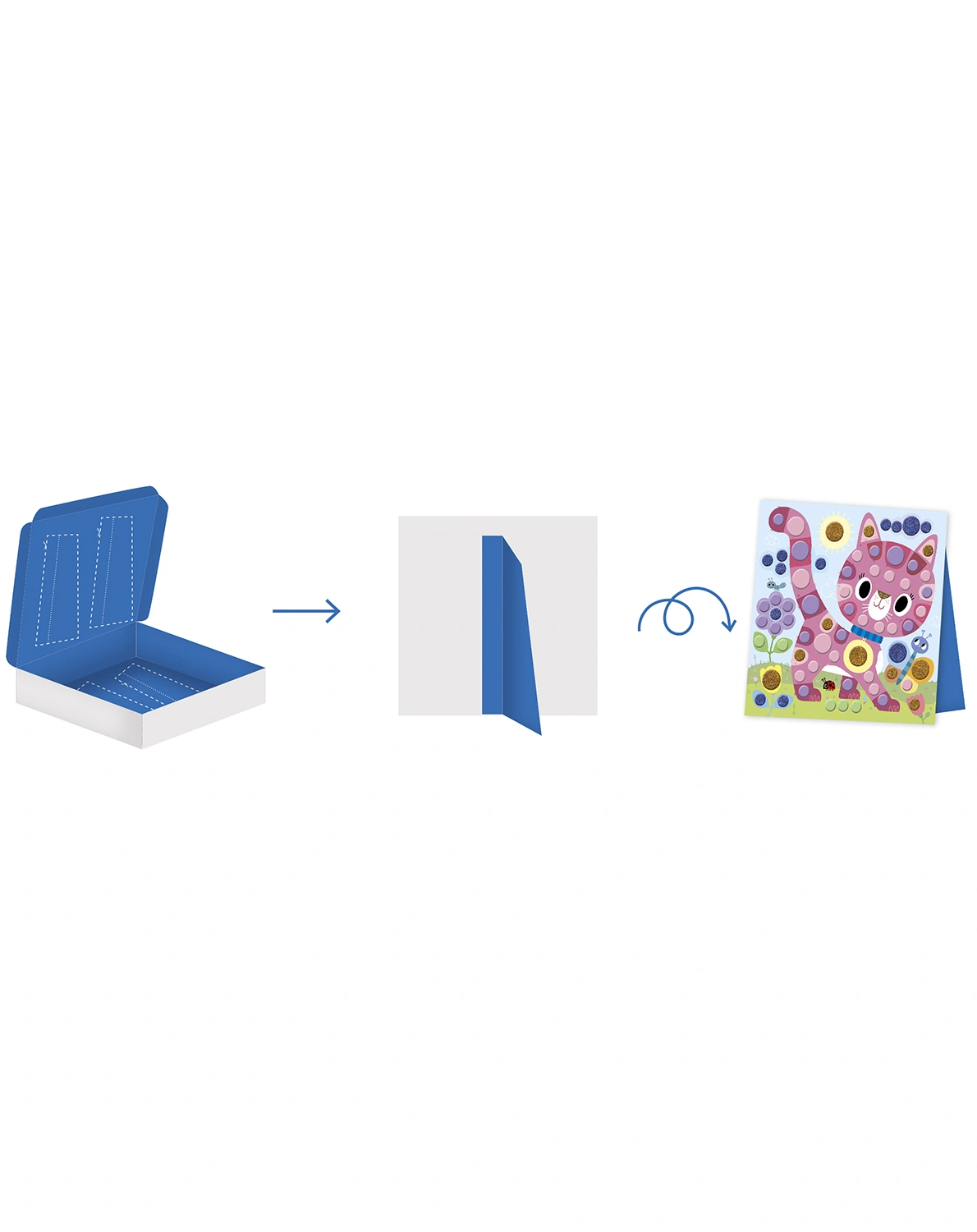 Moosgummi-Set MY ARTS&CRAFTS - TIERE