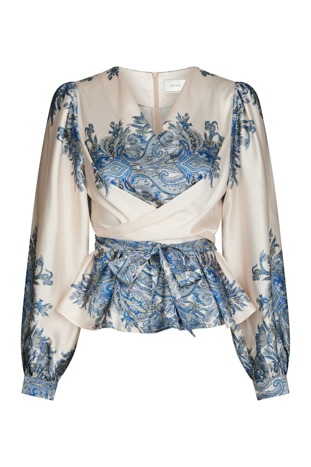 Neo Noir Rista Paisley Border Blouse 166206