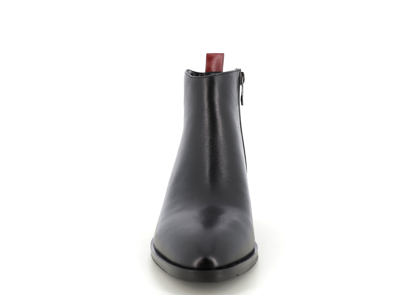 Metamorf ose-PALTROW Cuir Noir