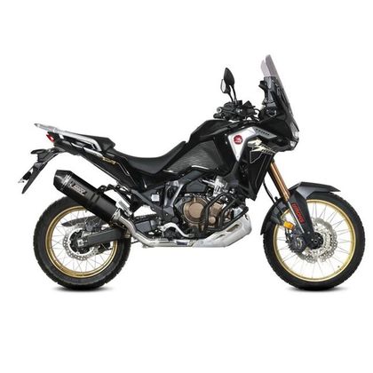 Silencieux Mivv SPEED EDGE INOX NOIR - Noir