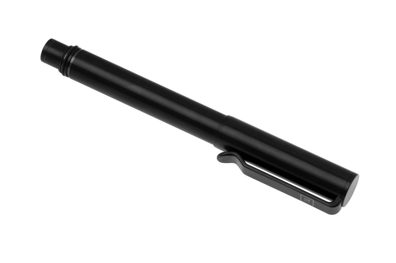 Big Idea Design Ti Arto EDC Pen ARTO-BK Midnight Black Titanium, ultimate refill friendly everyday carry pen