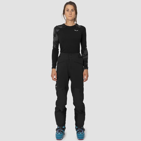Pantalon ski de randonnée SALEWA SELLA DST HYB PANT W BLACK OUT