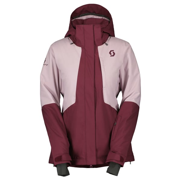 Veste de ski SCOTT JACKET W'S ULTIMATE DRYO 10 WILD RED/CLOUD PINK