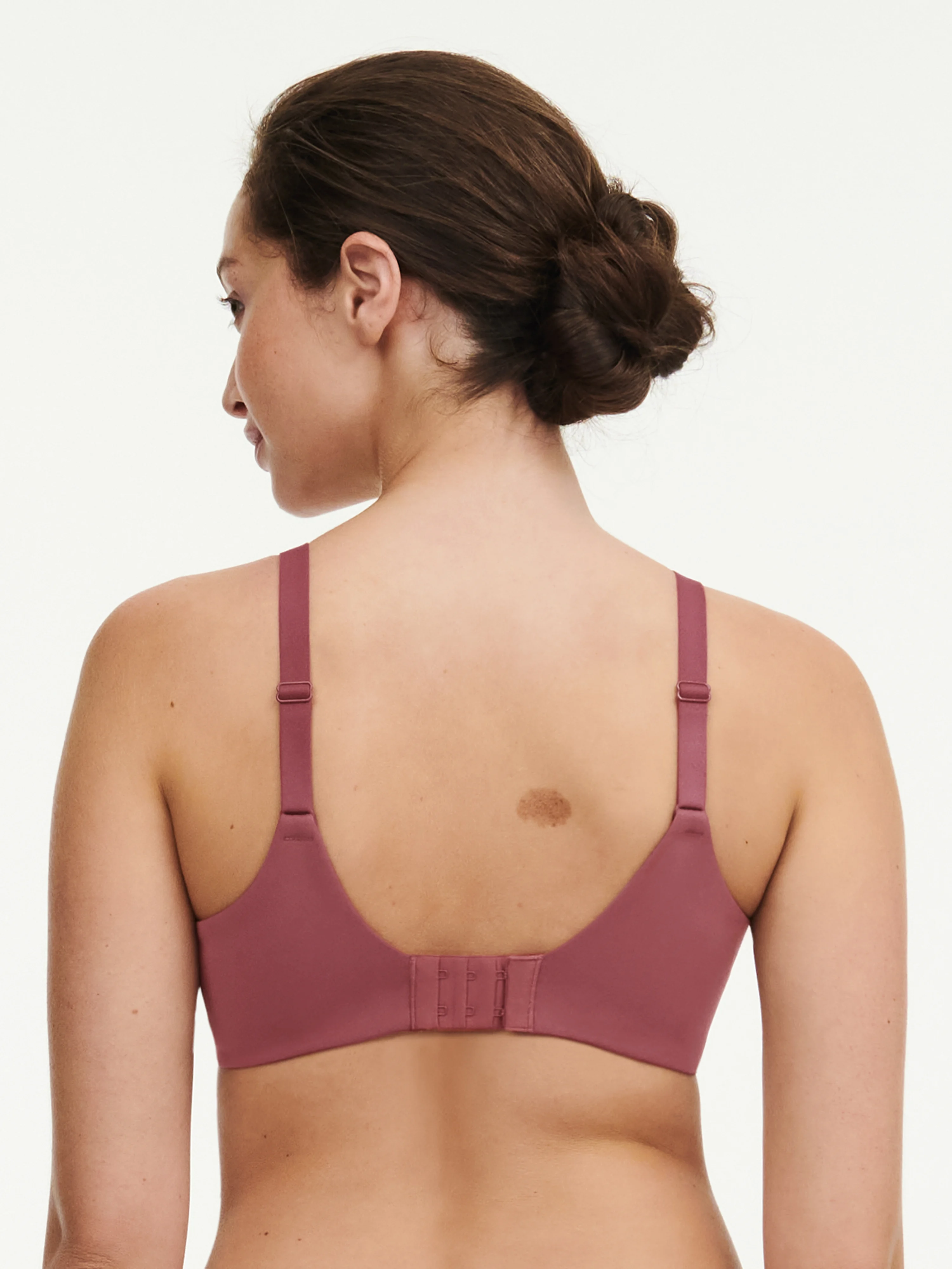 NORAH - Soutien-gorge moulé emboîtant en dentelle | Rose