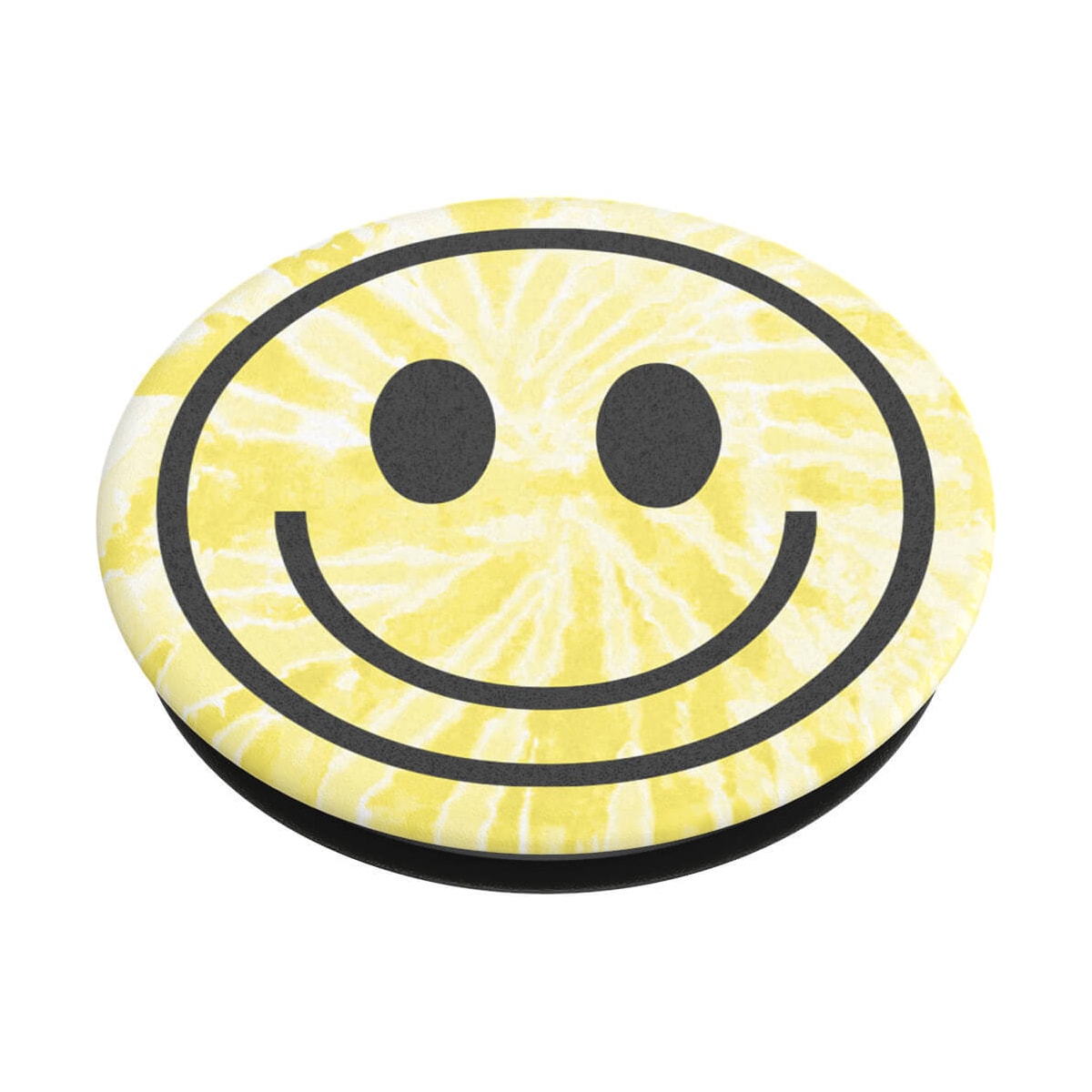 POPSOCKETS Tie Dye Smiley Avtagbart Grip med Ställfunktion