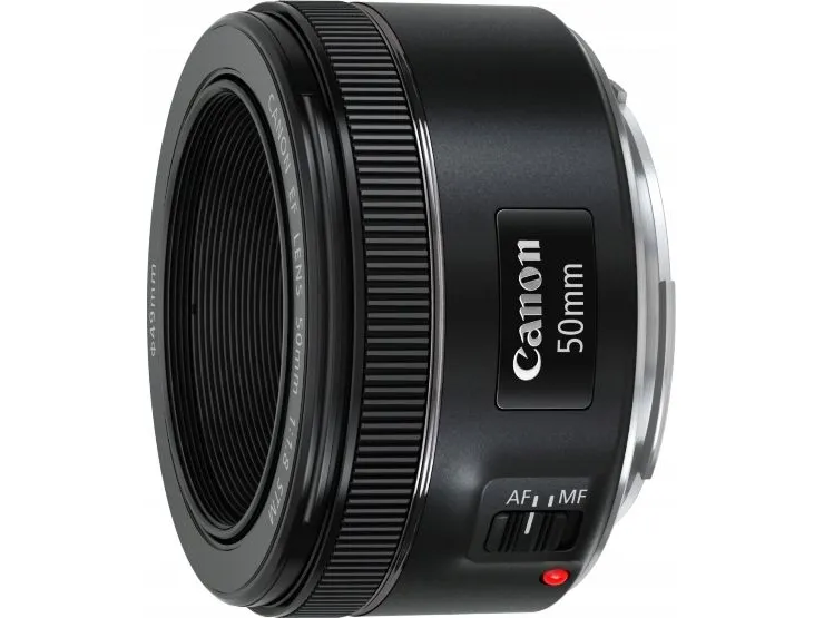 Canon EF - Objektiv - 50 mm - f/1.8 STM - Canon EF - for EOS 100, 1200, 5DS, 6D, 70, 700, 750, 760, 7D, 8000, Kiss X8i, Rebel T6i, Rebel T6s