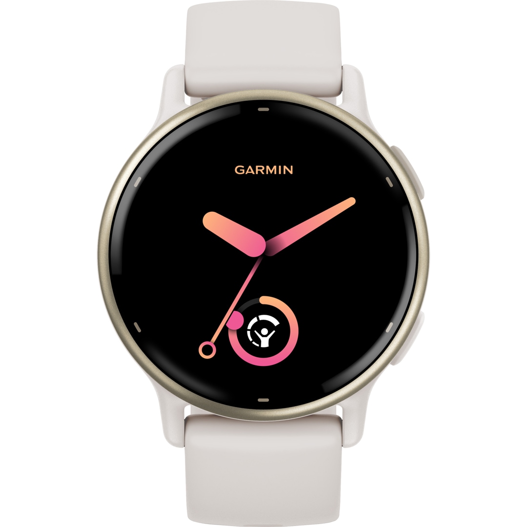 Garmin vívoactive 5 Smartwatch Elfenbein / Cremegold