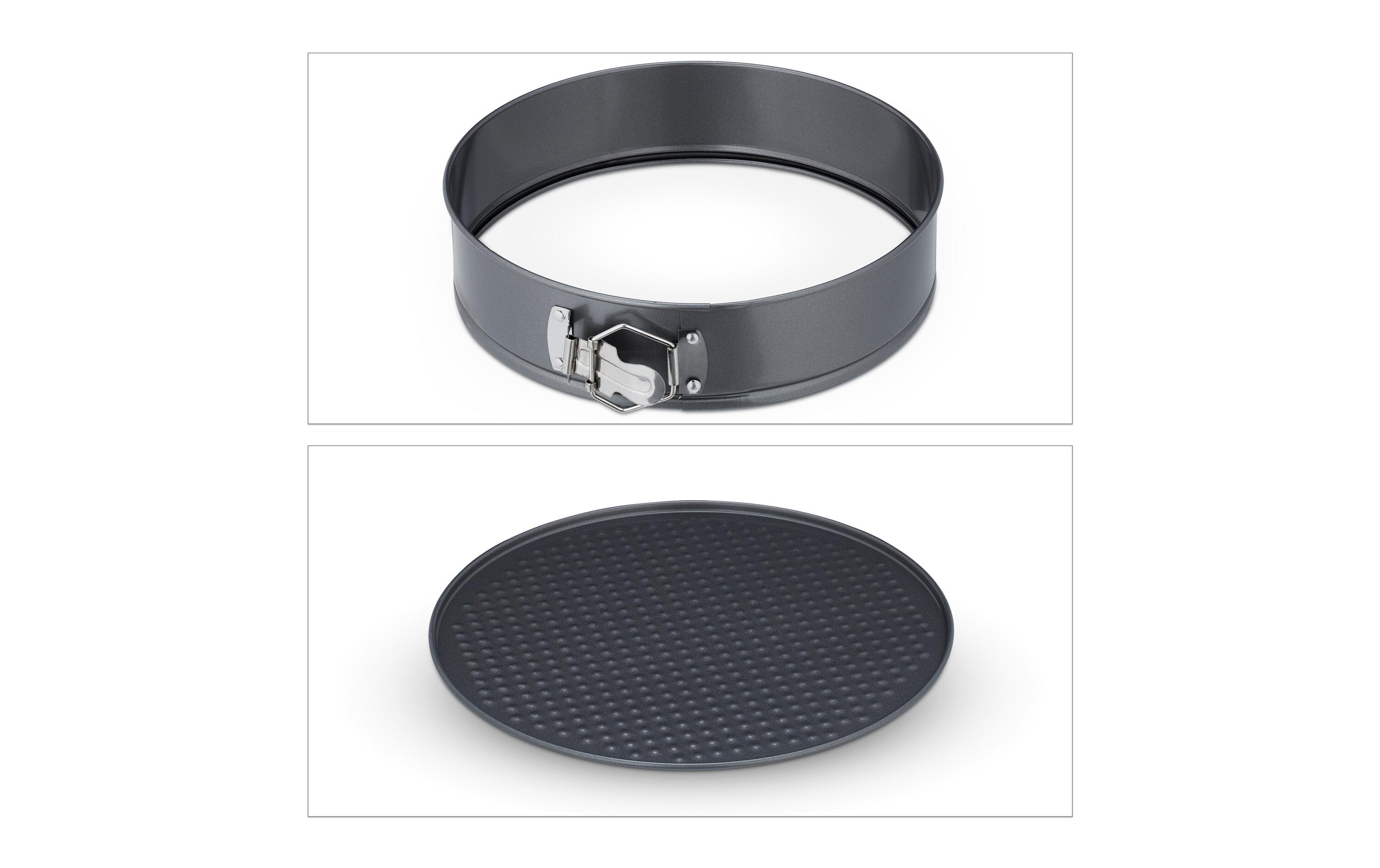 Springform 14 cm/18 cm/24 cm/26 cm/28 cm, AnthrazitRunde Kuchenbackformen-Set