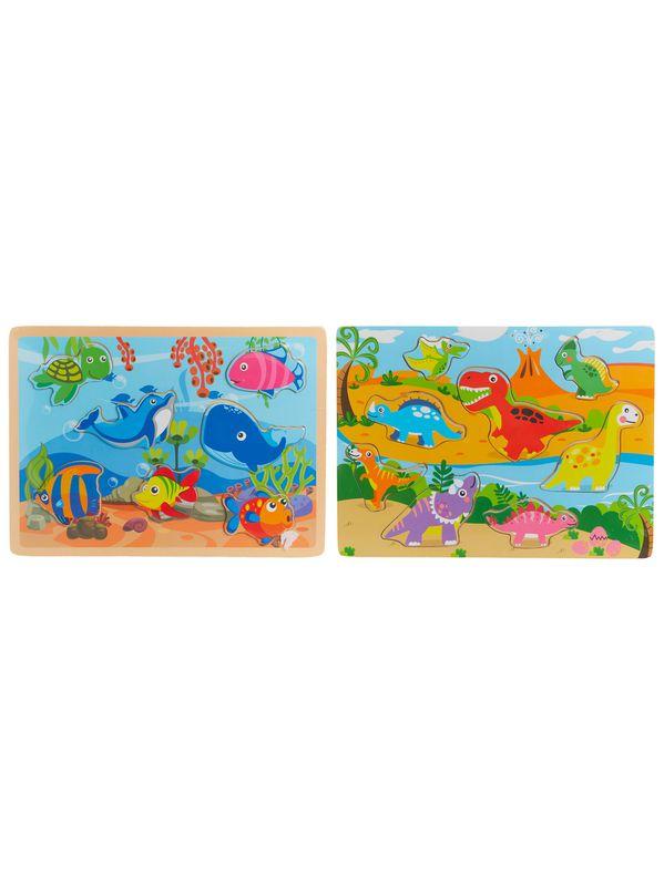 PUZZLE A ENCASTRER ANIMAUX