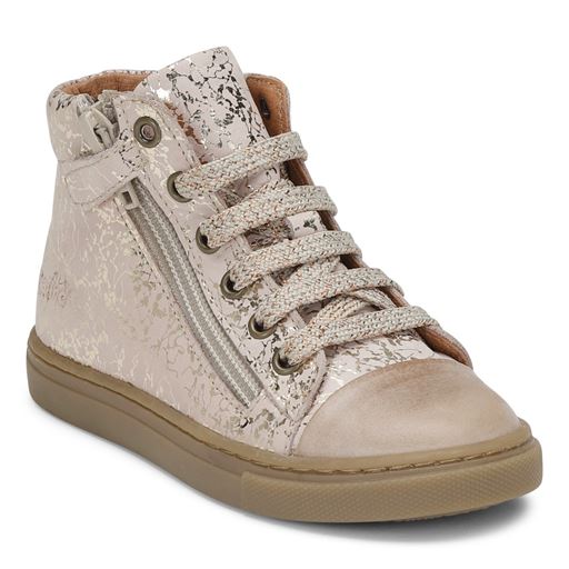 Bundgaard Rie Lace Sko, Gold Marble, 34