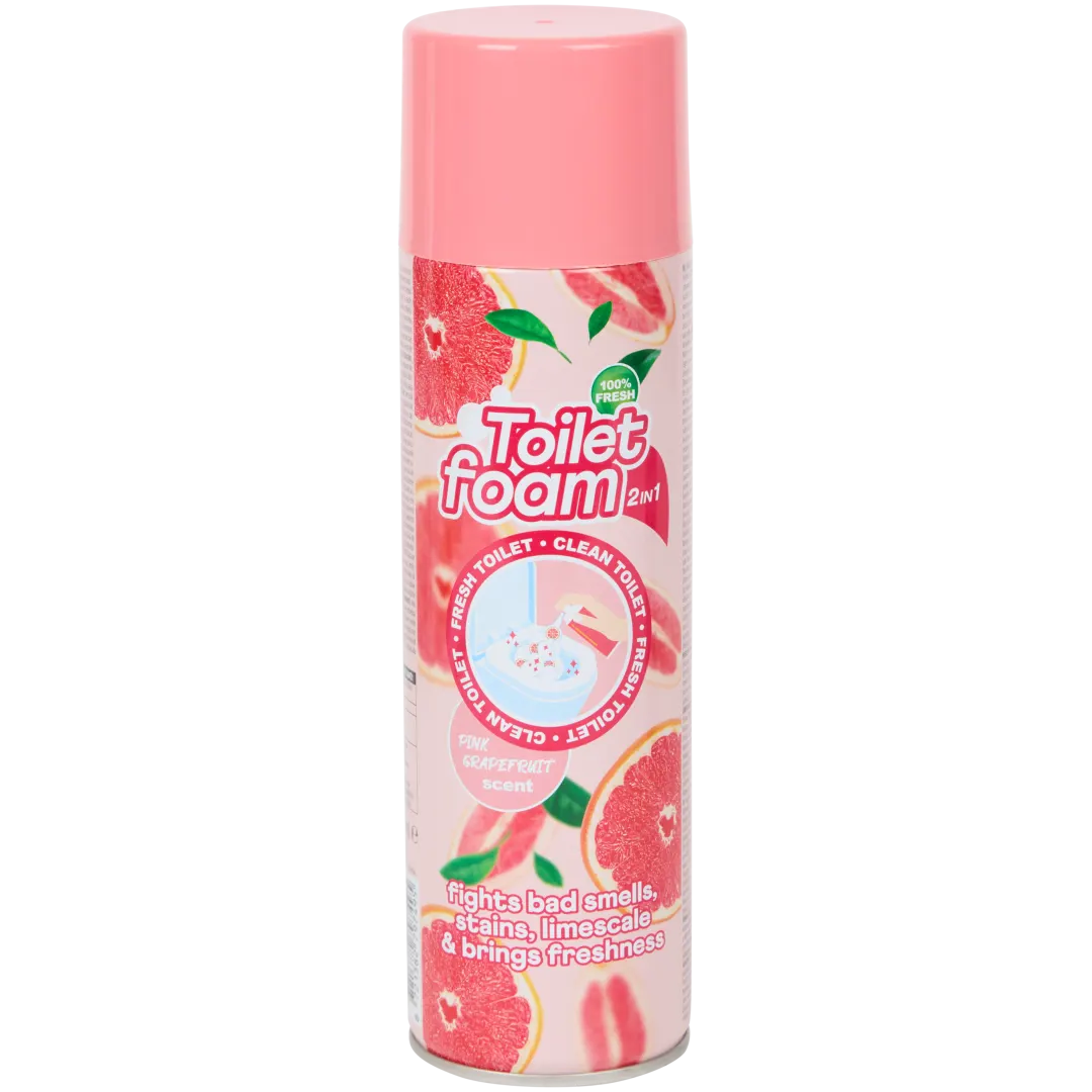 Mousse nettoyante pour toilettes