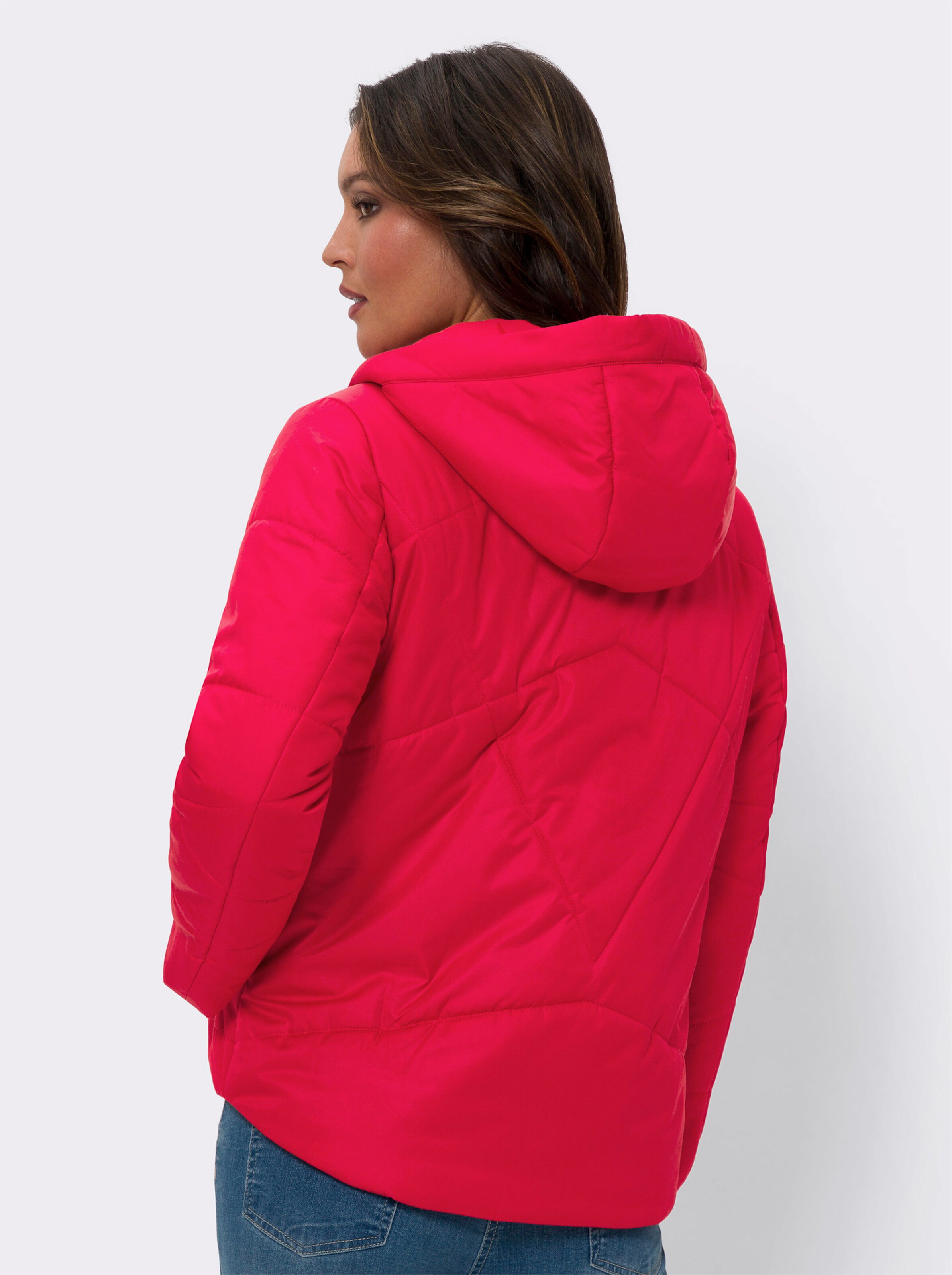 Steppjacke mit Kapuze