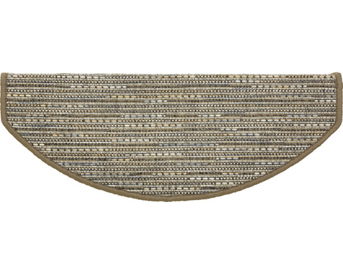 Trapmat Sylt taupe 28x65 cm