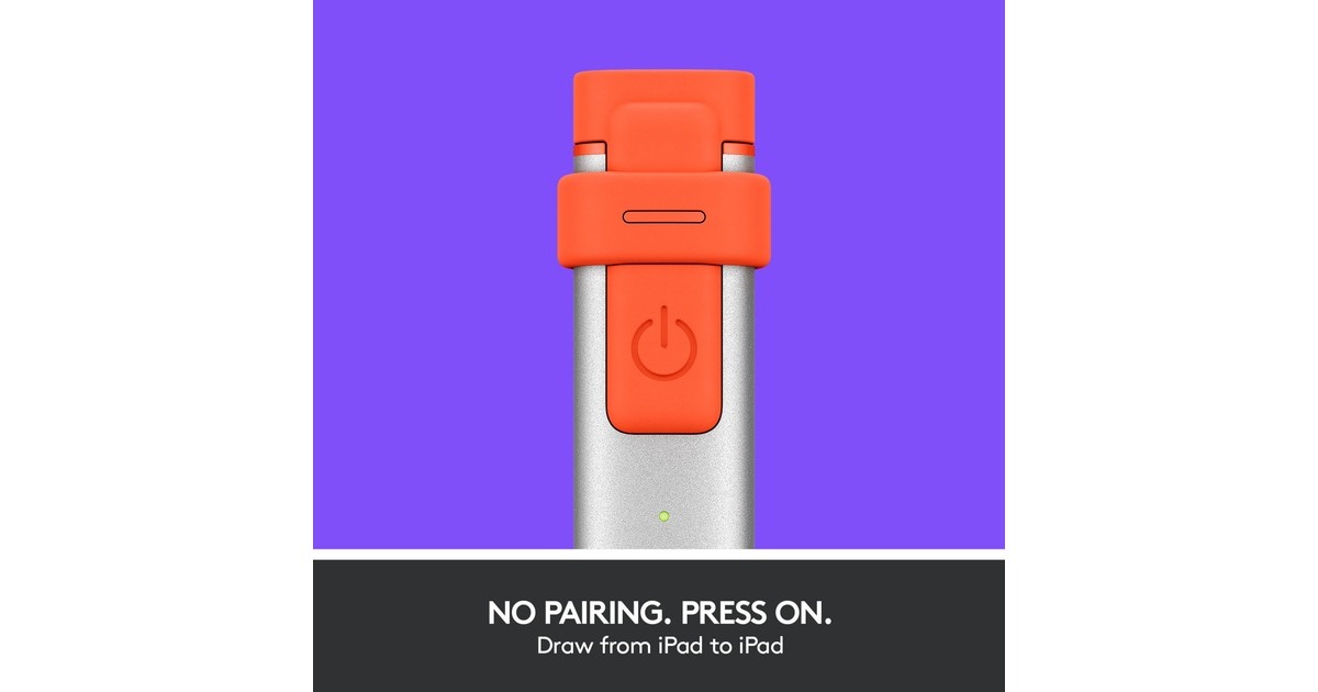LogitechCrayon stylus  (Zilver/oranje)