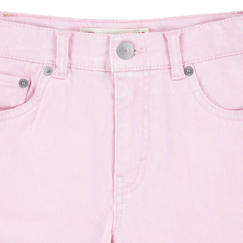 Levi's mom denim short chalk pink