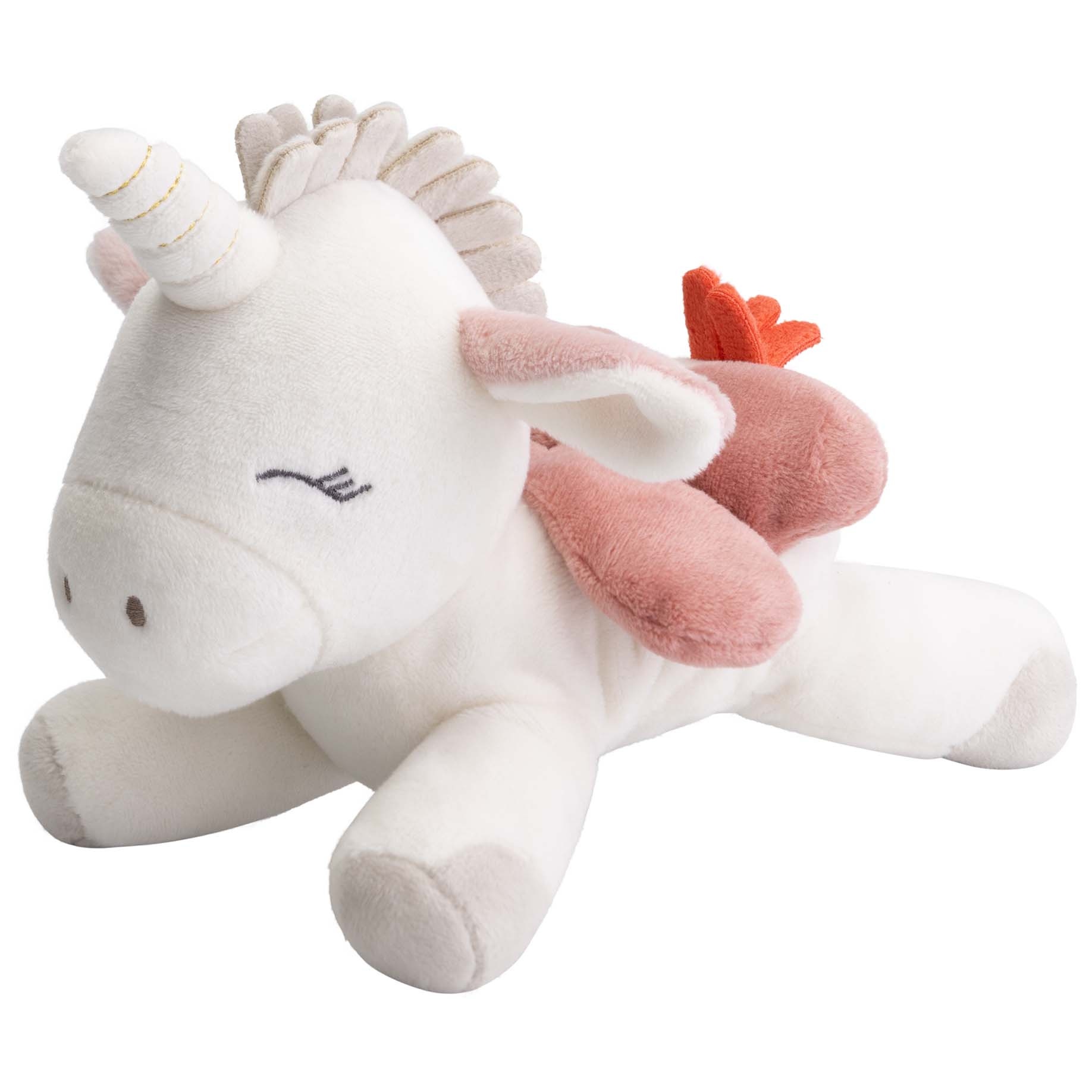 Prénatal knuffel unicorn Fairytale wit