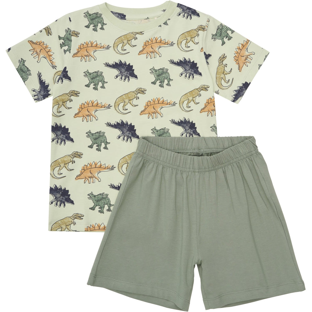 Køb Minymo Sea Spray T-Shirt + Shorts Sæt AOP