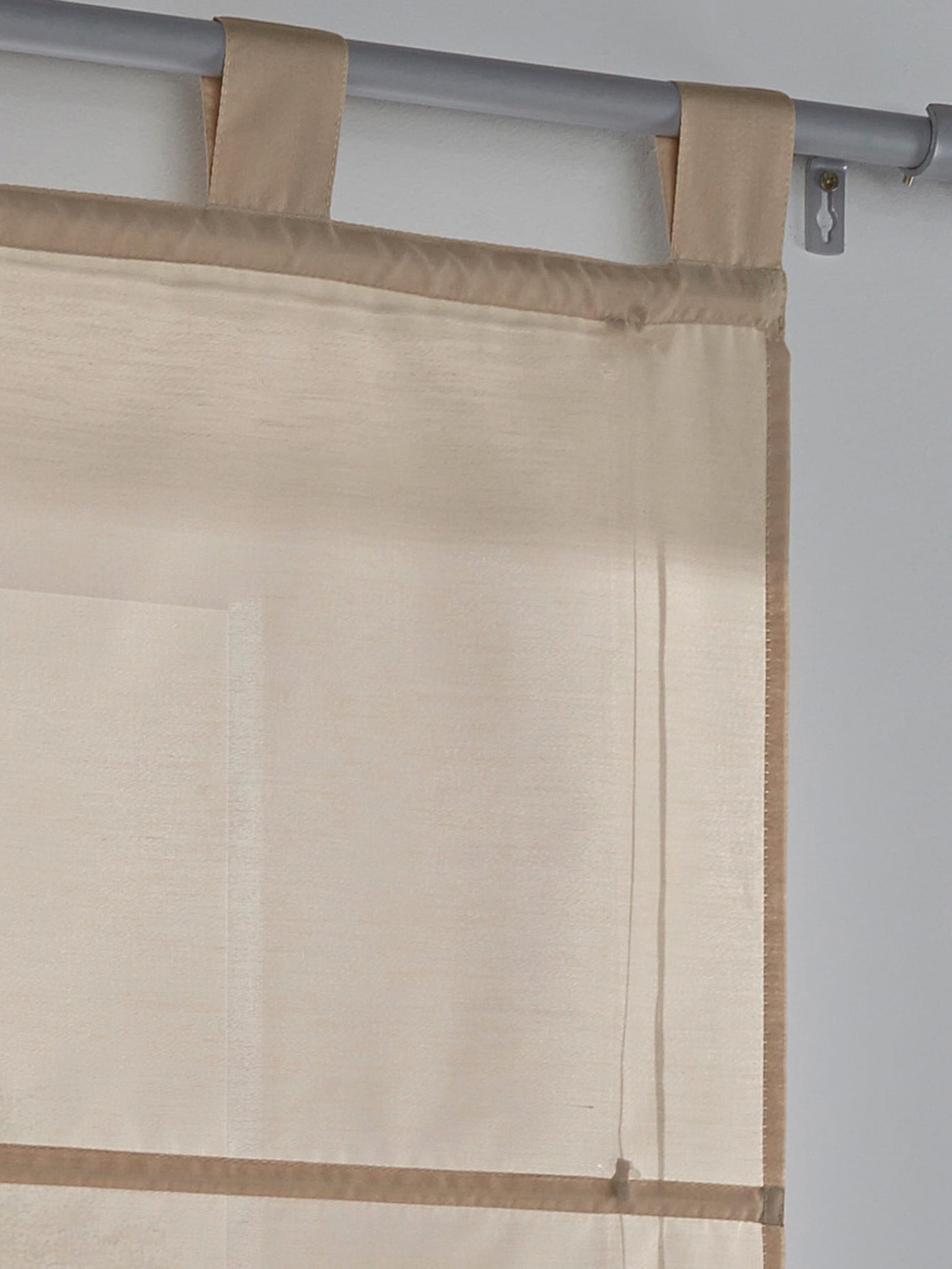 Store-bateau tissu uni