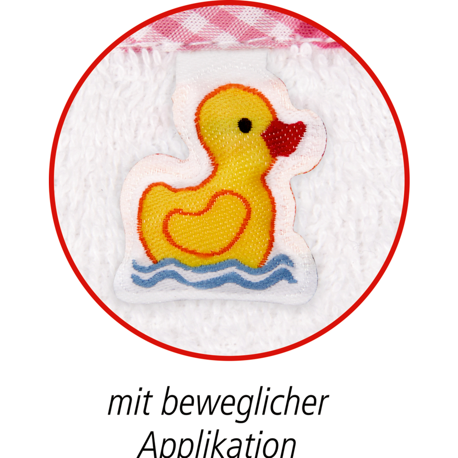 SPIEGELBURG COPPENRATH Waschhandschuh Elefant, rosa - BabyGlück