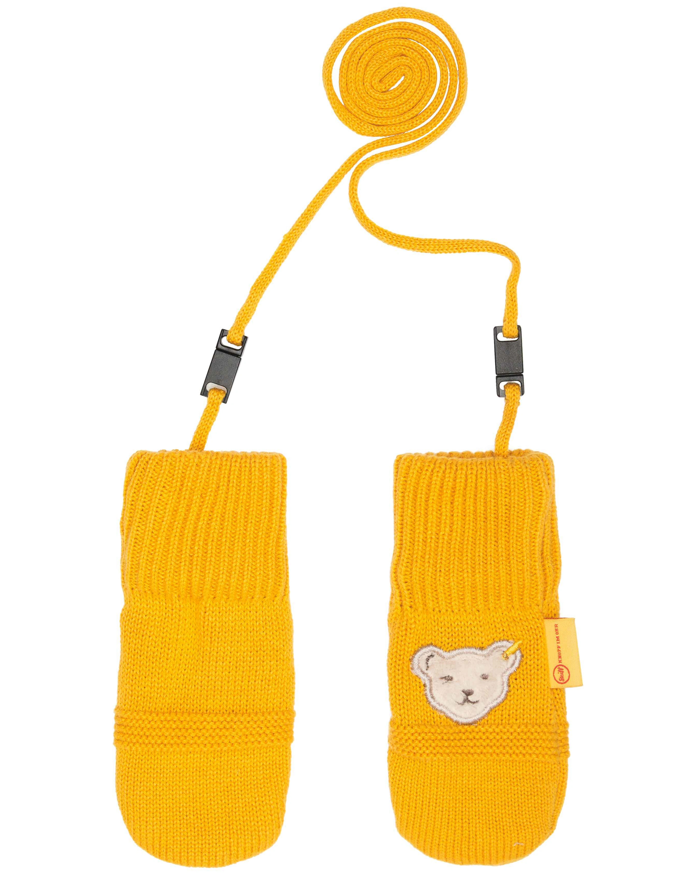 Fäustlinge BABY CLASSIC gefüttert in sunflower
