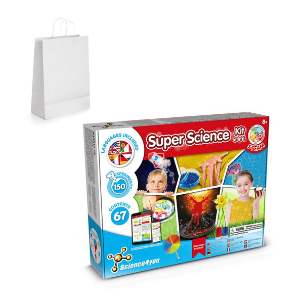 Science4You 35816 - Kit éducatif livré avec un sac cadeau en papier kraft (100 g/m²)