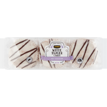 Jumbo Witte Tijger Cakes 6 Stuks