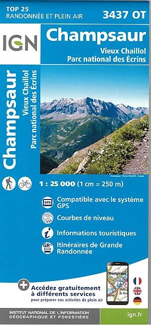 IGN - TOP25 3437OT CHAMPSAUR 1 25 000