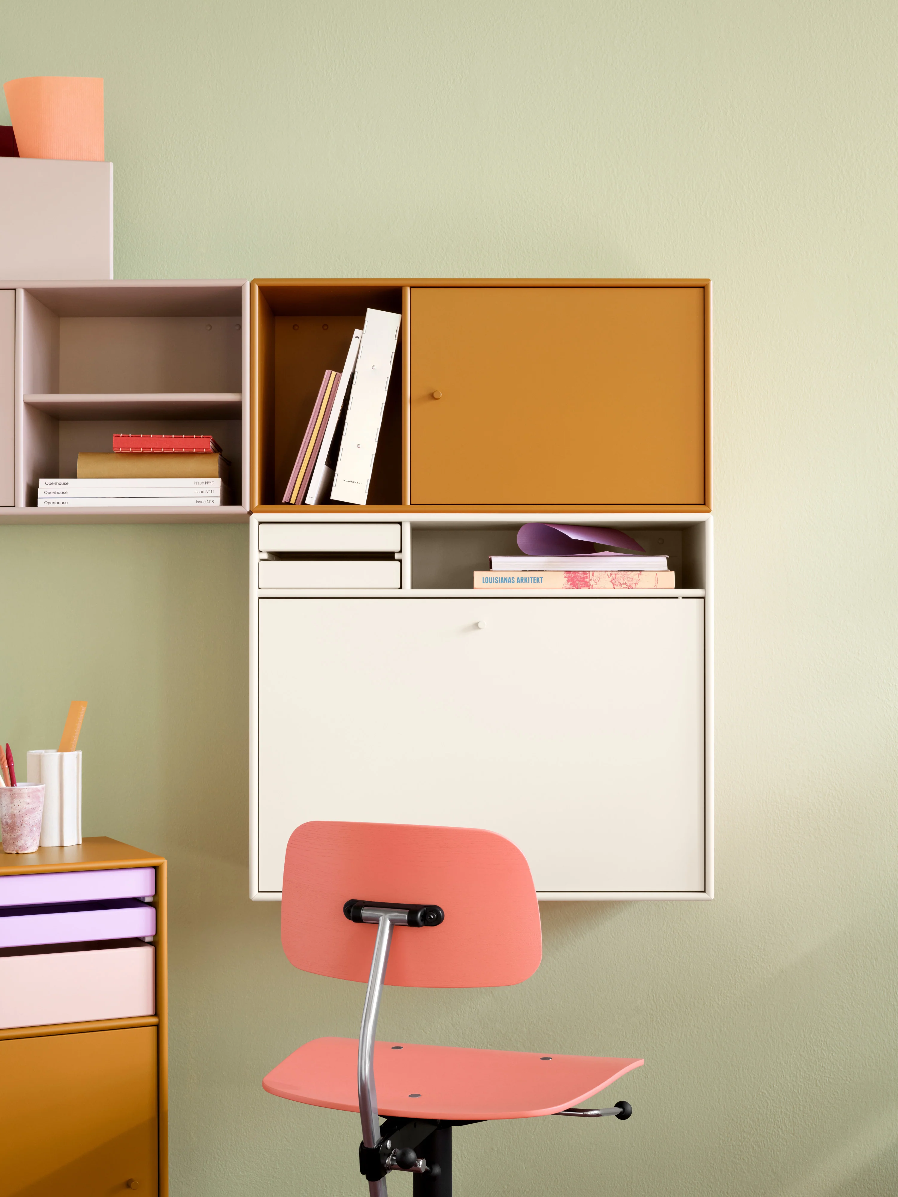 Handgemaakt wandbureau Studio
