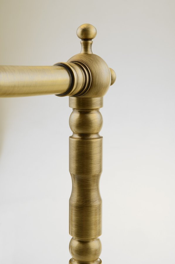 Sapho Antea 3-gats wastafelkraan 17.5cm met pop-up waste brons