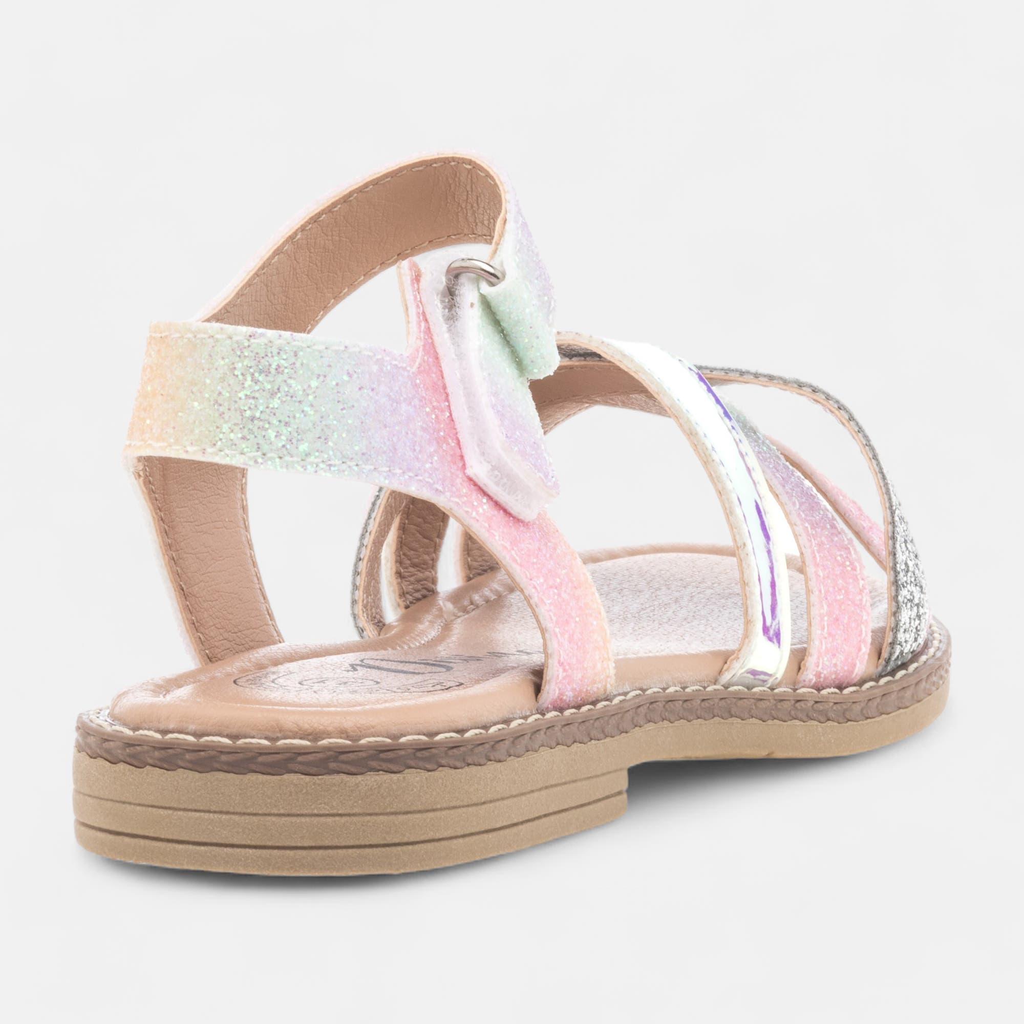 Nu-pieds Fille multicolore