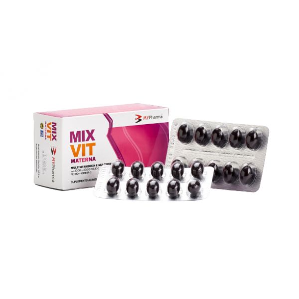 MixVit Materna Cápulas 30 Unidades