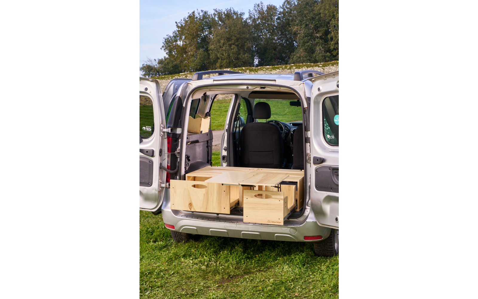 Tchao Tchao MPV Kofferraumausbau für Stauraum für Multifunktionsfahrzeuge