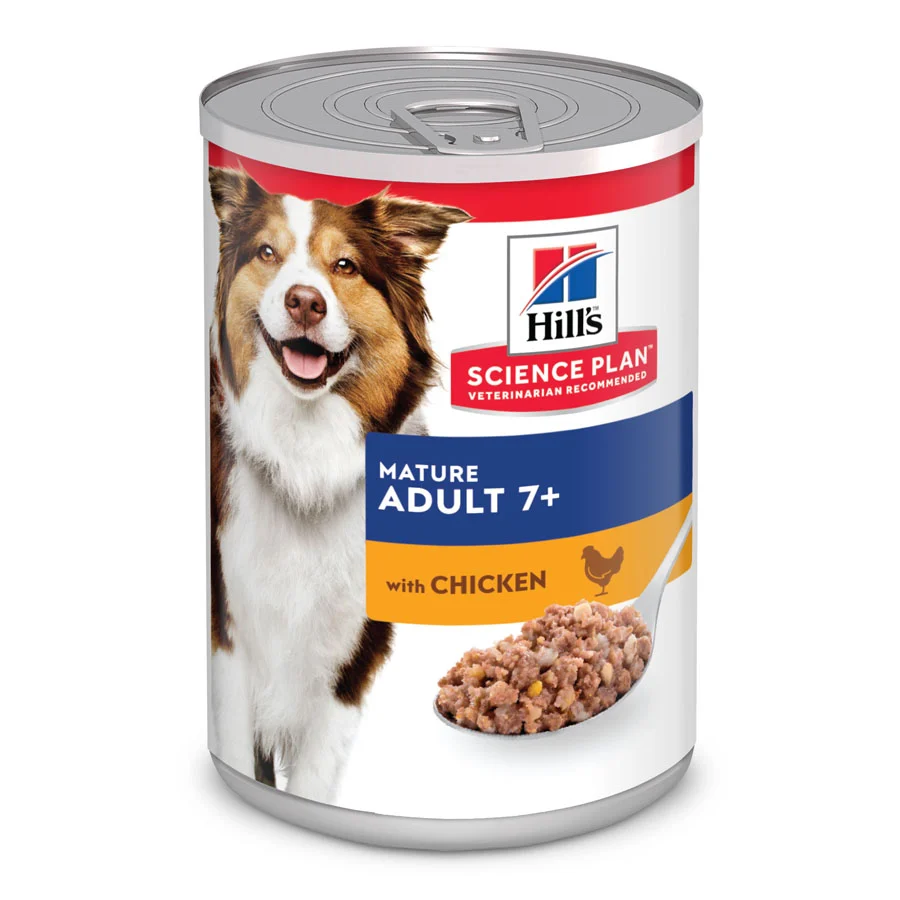 Hill's Science Plan Mature 7+ Adulto Frango Lata para Cães