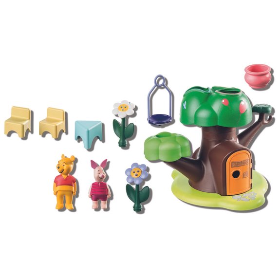 Winnie l'ourson et Porcinet avec cabane PLAYMOBIL 1.2.3 71316