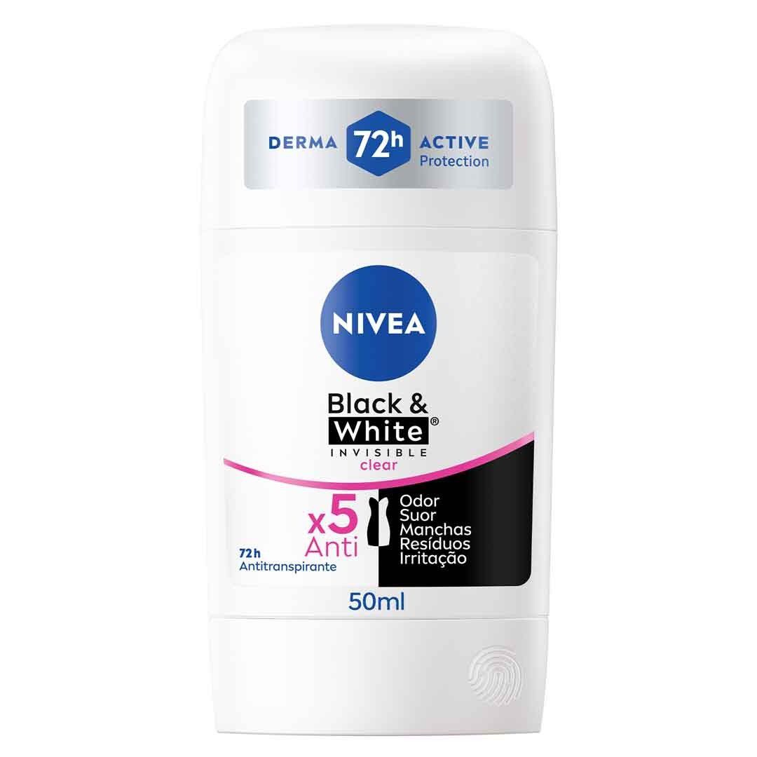 NIVEA  Desodorizante Stick Black&White Original - 50ml