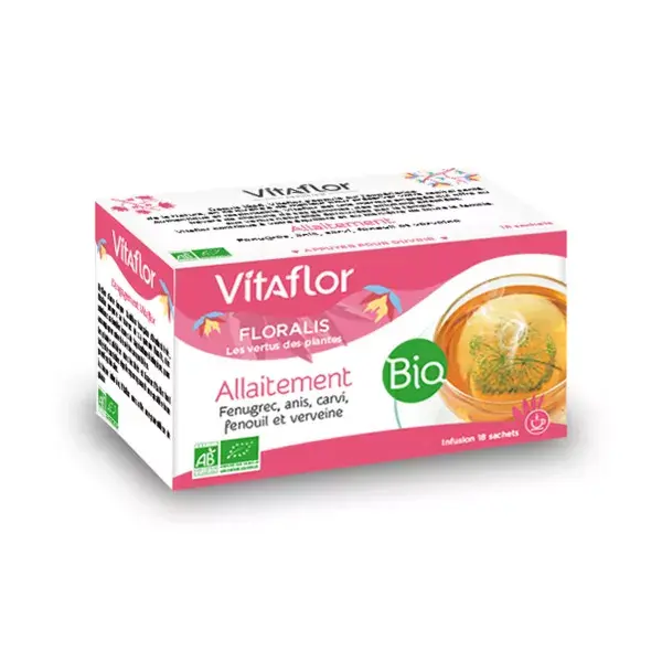 Vitaflor Organic Infusion para Amamentação, 18 sachês