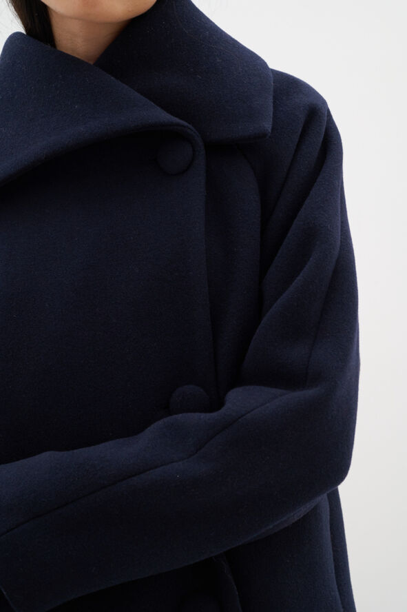 InWear PerryIW Short Coat Marine blue
