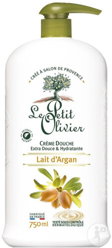 Le Petit Olivier Crème Douche Lait D'Argan 750ml