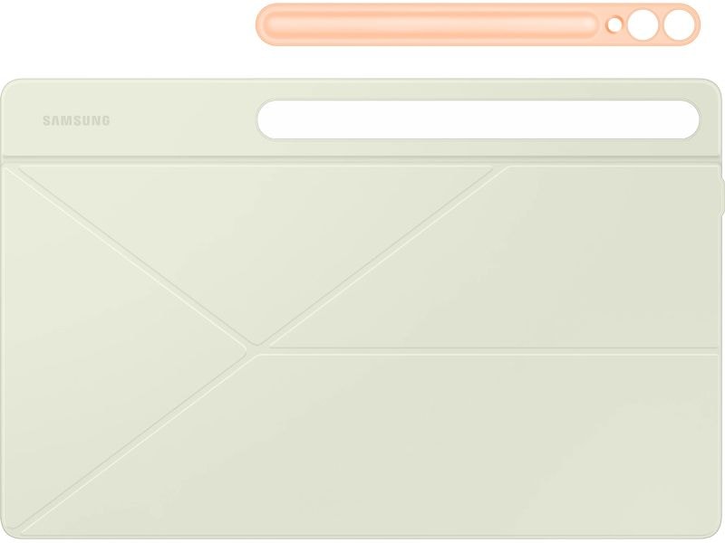 Samsung Tablet Book Cover Smart Galaxy Tab S10 Ultra Orange Smart Book Cover für das Samsung Galaxy Tab S10 Ultra