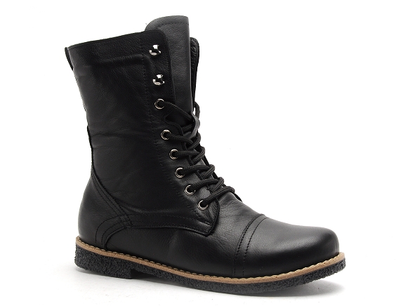 Andrea conti boots bottine plates femme 0348894 noir