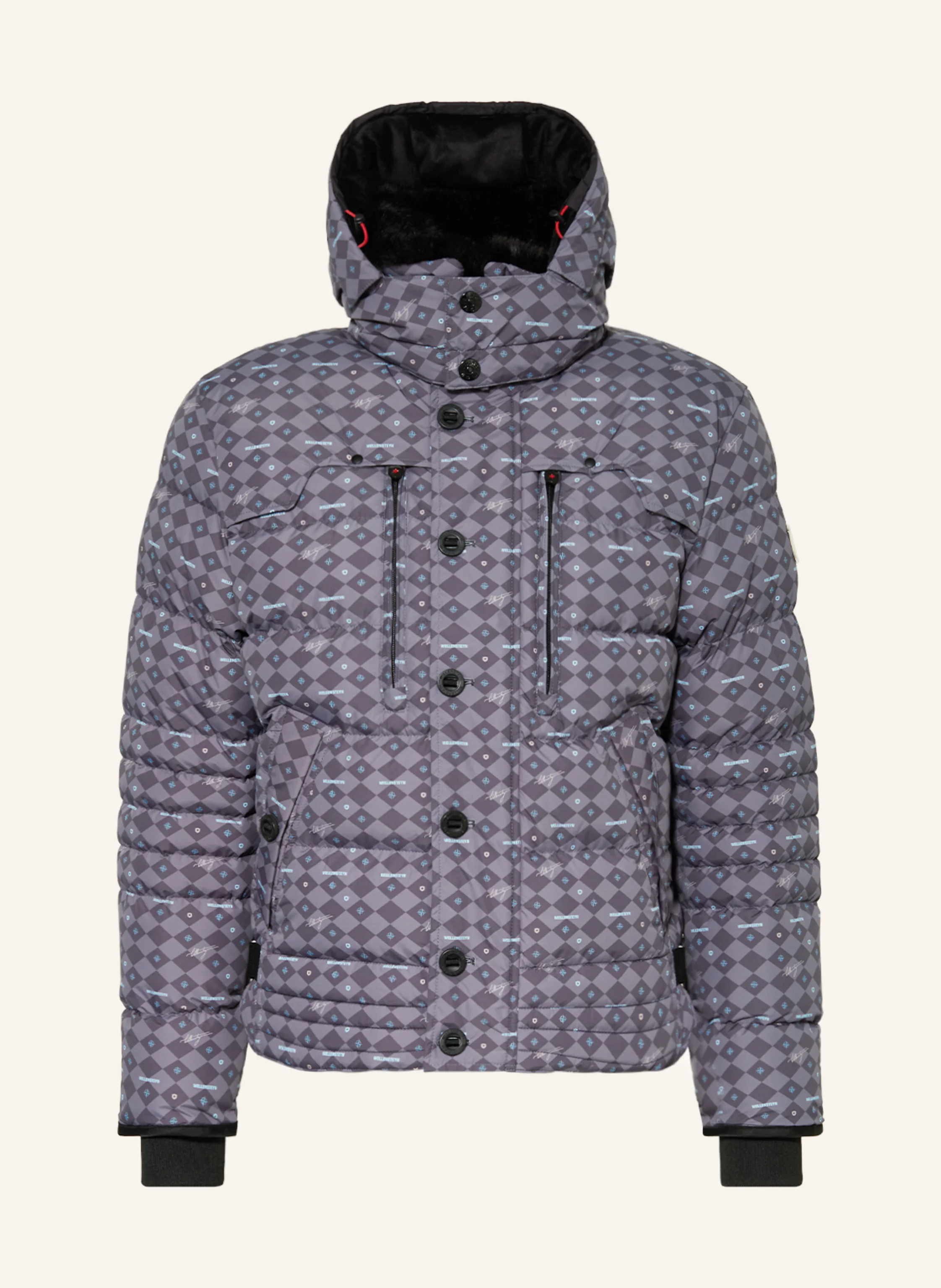 WELLENSTEYN Steppjacke STARSTREAM mit abnehmbare Kapuze und Kunstpelz