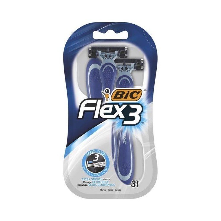 BIC Flex3 Scheermes 3 stuks