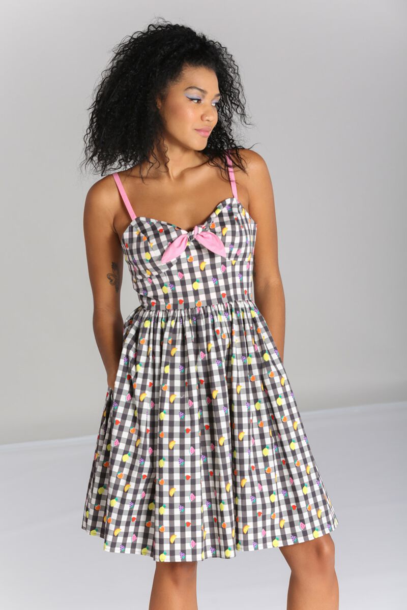 Fruitylou Dress | Hell Bunny Robe mi-longue