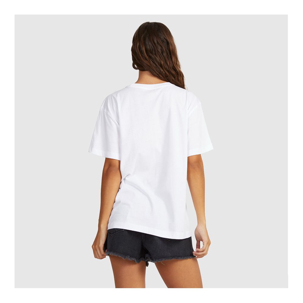 Roxy BACK TO LAND - Tee-shirt Femme bright white