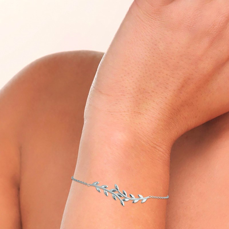 Bracelet Femme - Argent 925 - Longueur : 18 cm