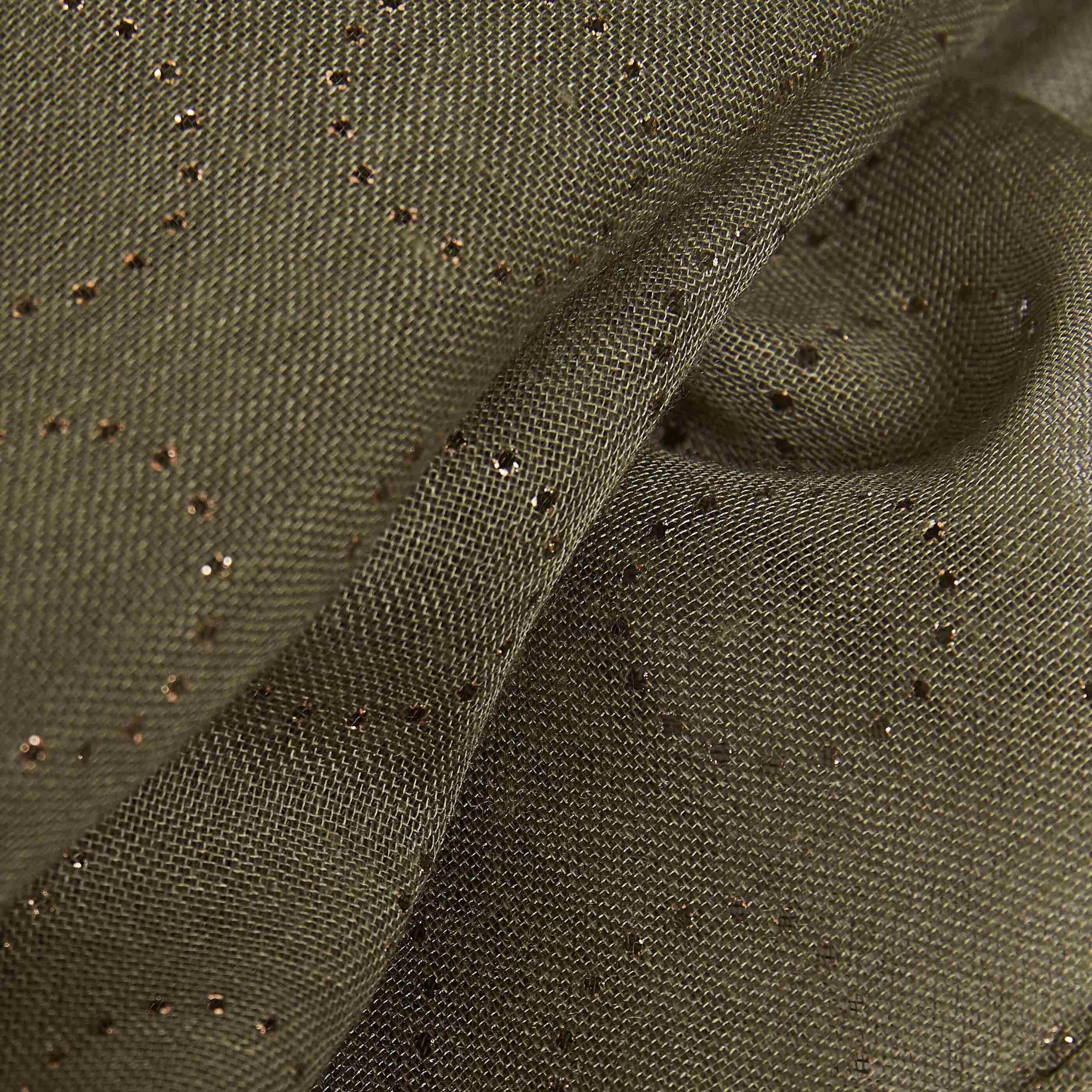 Etole à motifs femme - KAKI